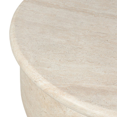 Amber Lewis x Four Hands Dayna Coffee Table - Faux Travertine