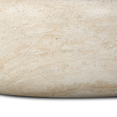 Amber Lewis x Four Hands Dayna Coffee Table - Faux Travertine