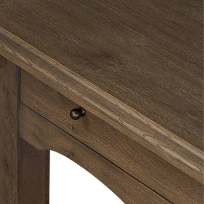 Amber Lewis x Four Hands Bayla Console Table - Weathered Oak