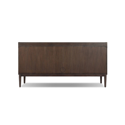 Amber Lewis x Four Hands Mirabel Sideboard - Dark Green Lacquered Linen