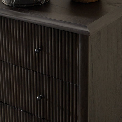 Amber Lewis x Four Hands Eloise 6 Drawer Dresser - Smoked Black Mindi