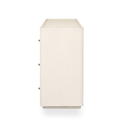 Amber Lewis x Four Hands Paula 6 Drawer Dresser - Beige Painted Linen