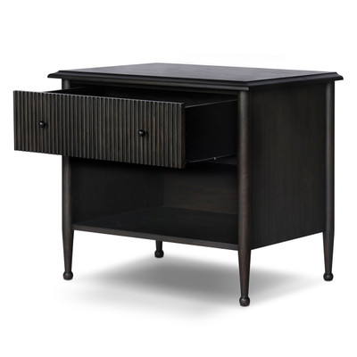 Amber Lewis x Four Hands Eloise Nightstand - Smoked Black Mindi