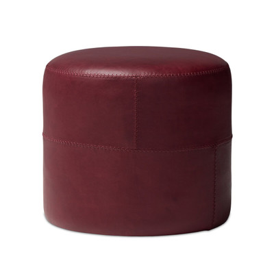 Amber Lewis x Four Hands Camino Ottoman - Dulane Burgundy