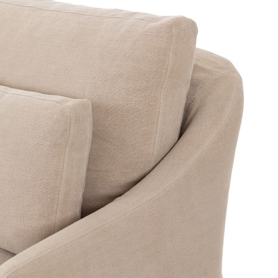 Amber Lewis x Four Hands Keena Slipcover Sofa - 108" - Broadway Dune