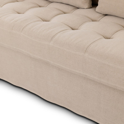 Amber Lewis x Four Hands Keena Slipcover Sofa - 108" - Broadway Dune