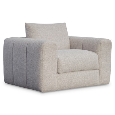 Bernhardt Vista Fabric Swivel Chair