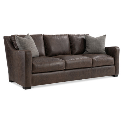 Bernhardt Ventura Leather Sofa