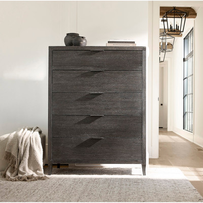 Bernhardt Tribeca Tall Drawer Chest - Tadon Finish