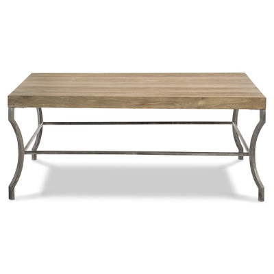 Bernhardt Tribeca Cocktail Table with Metal Legs