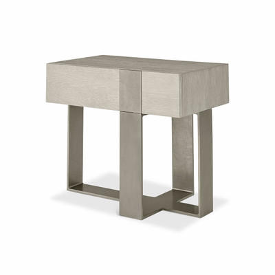 Bernhardt Tempo Metal Base Nightstand