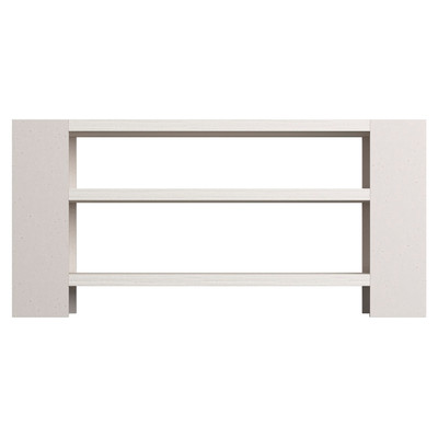 Bernhardt Stratum Console Table with Shelves