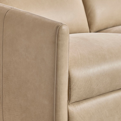Bernhardt Sierra Leather Power Motion Sofa