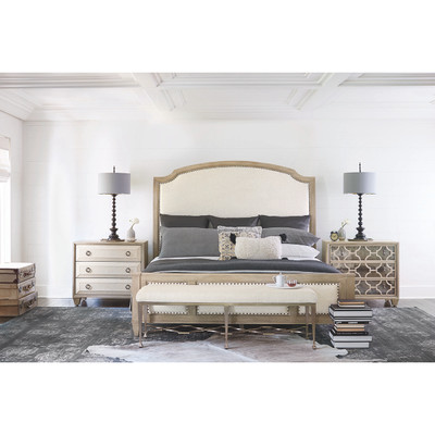 Bernhardt Santa Barbara Upholstered King Panel Bed