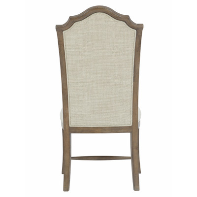 Bernhardt Rustic Patina Side Chair in Peppercorn Finish