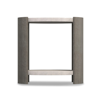 Bernhardt Prado Side Table in Porcini Finish
