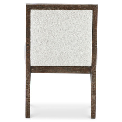 Bernhardt Outline Wooden Frame Arm Chair