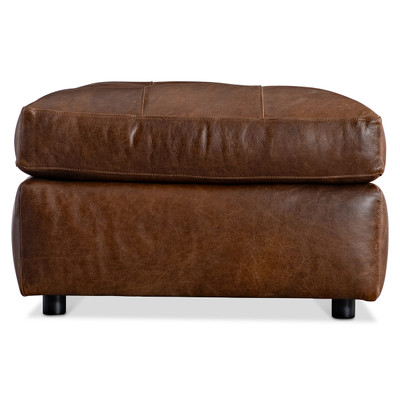 Bernhardt Nest Leather Ottoman