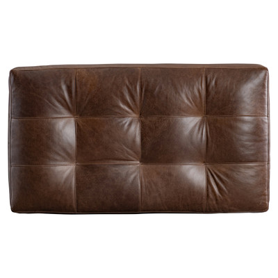Bernhardt Nest Leather Ottoman
