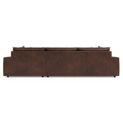 Bernhardt Nest 2-Piece Right Facing Leather Sectional
