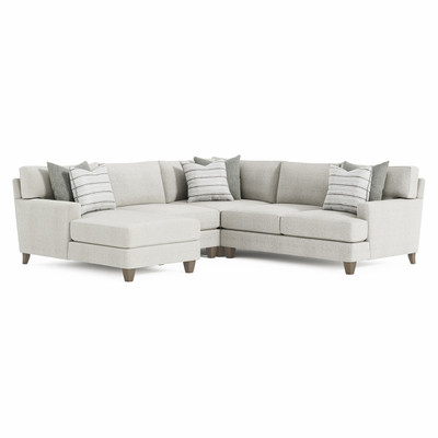 Bernhardt Mila 4-Piece Fabric Sectional