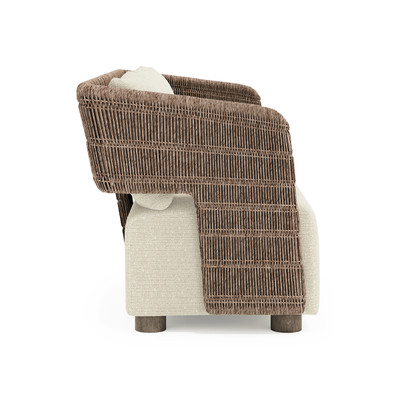 Bernhardt Maldives Outdoor Sofa - Beige/Tan