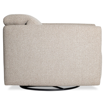 Bernhardt Livvy Fabric Power Motion Swivel Chair