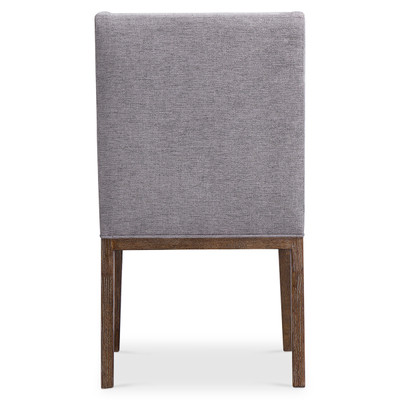 Bernhardt Linea Side Chair with Fully Upholstered Back