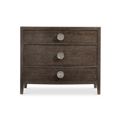 Bernhardt Linea Bachelor's Chest in Cerused Charcoal