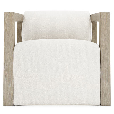 Bernhardt Leilani Outdoor Swivel Chair - Sea Oat Finish