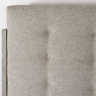 Bernhardt Foundations Upholtered Button Tufted California King Panel Bed