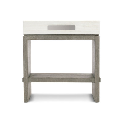 Bernhardt Foundations Nightstand in Light Shale Finish