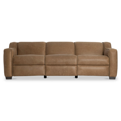 Bernhardt Flynn Leather Power Motion Sofa