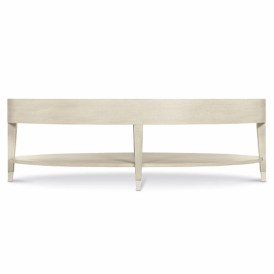 Bernhardt East Hampton Oval Cocktail Table