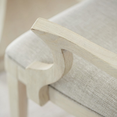 Bernhardt East Hampton Oval Back Arm Chair