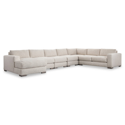 Bernhardt Drew 6-Piece Left Facing Fabric Sectional