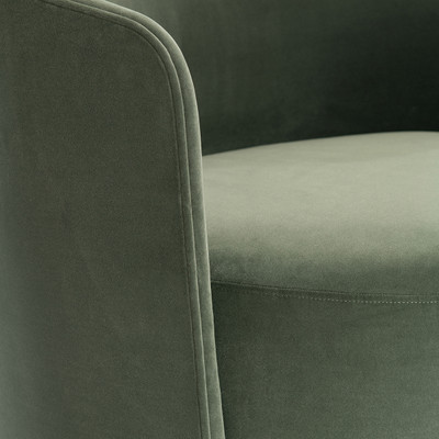 Bernhardt Crosby Fabric Swivel Chair