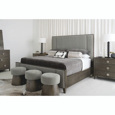 Bernhardt Cerused Charcoal Linea Dresser