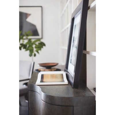 Bernhardt Cerused Charcoal Linea Buffet