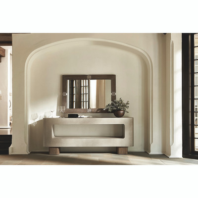 Bernhardt Casa Paros Concrete Console Table