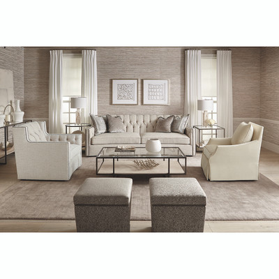 Bernhardt Candace Cream Sofa 96"