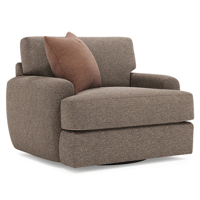 Bernhardt Cameron Fabric Swivel Chair