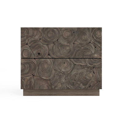 Bernhardt Calavaras Smoked Truffle Nightstand