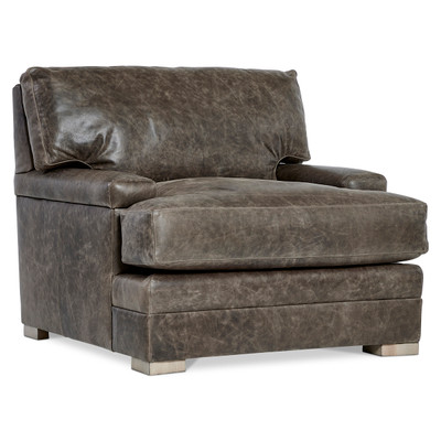 Bernhardt Burnham Leather Chair