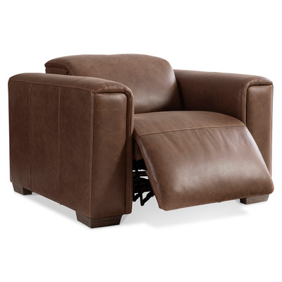 Bernhardt Billings Leather Power Motion Chair