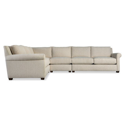 Bernhardt Barnes 4-Piece Fabric Sectional