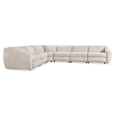 Bernhardt Avignon 6-Piece Fabric Power Motion Sectional