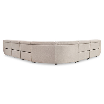 Bernhardt Avignon 6-Piece Fabric Power Motion Sectional