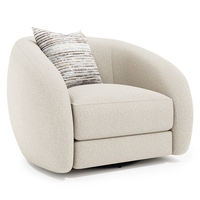 Bernhardt Austen Fabric Swivel Chair