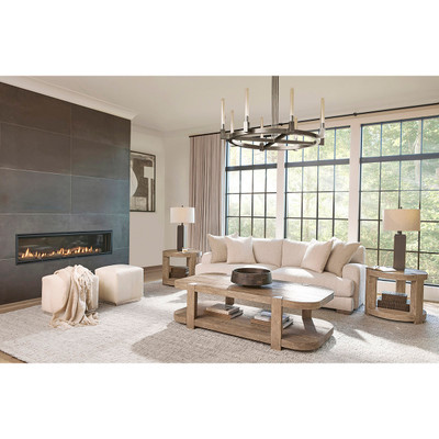 Bernhardt Aspen Fabric Ottoman